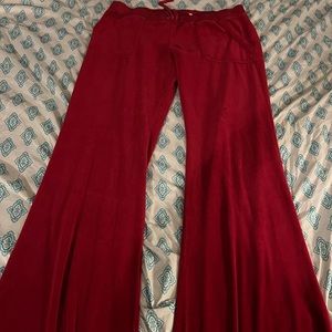 Red juicy couture sweat pants